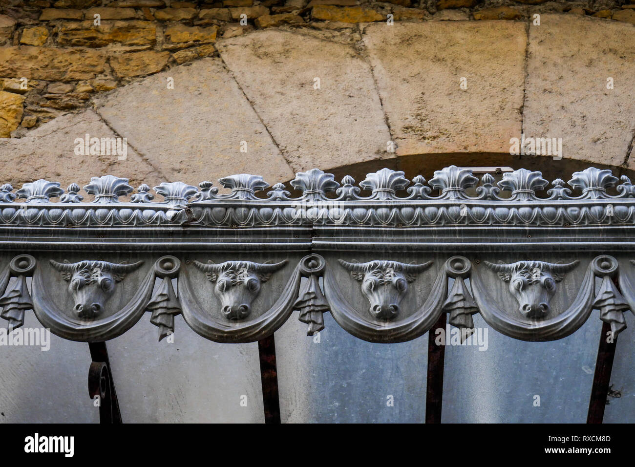 Steack House, Rue des Marroniers, Lyon, Frankreich Stockfoto