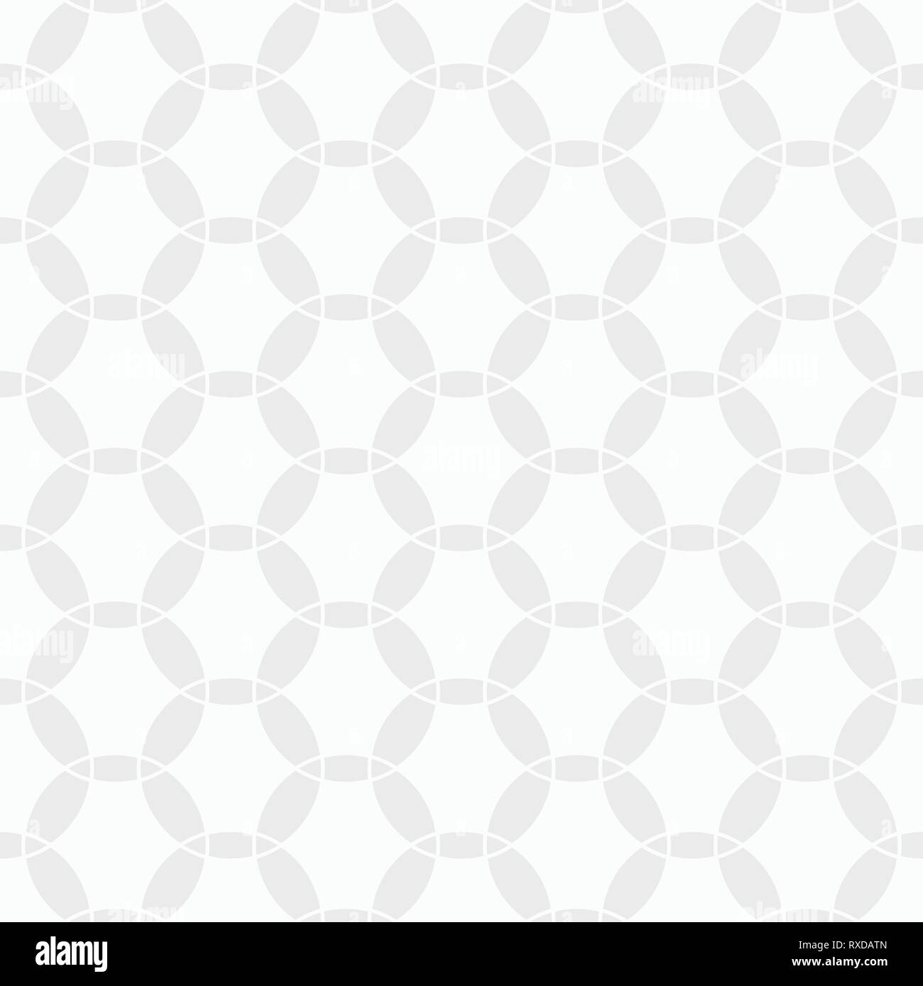 Zusammenfassung nahtlose Muster. Weiße und graue geometrische Struktur. Stilvolle geometrische Verzierung. Vector Hintergrund für Geschenkpapier, Tapeten, Stoffe. Stock Vektor