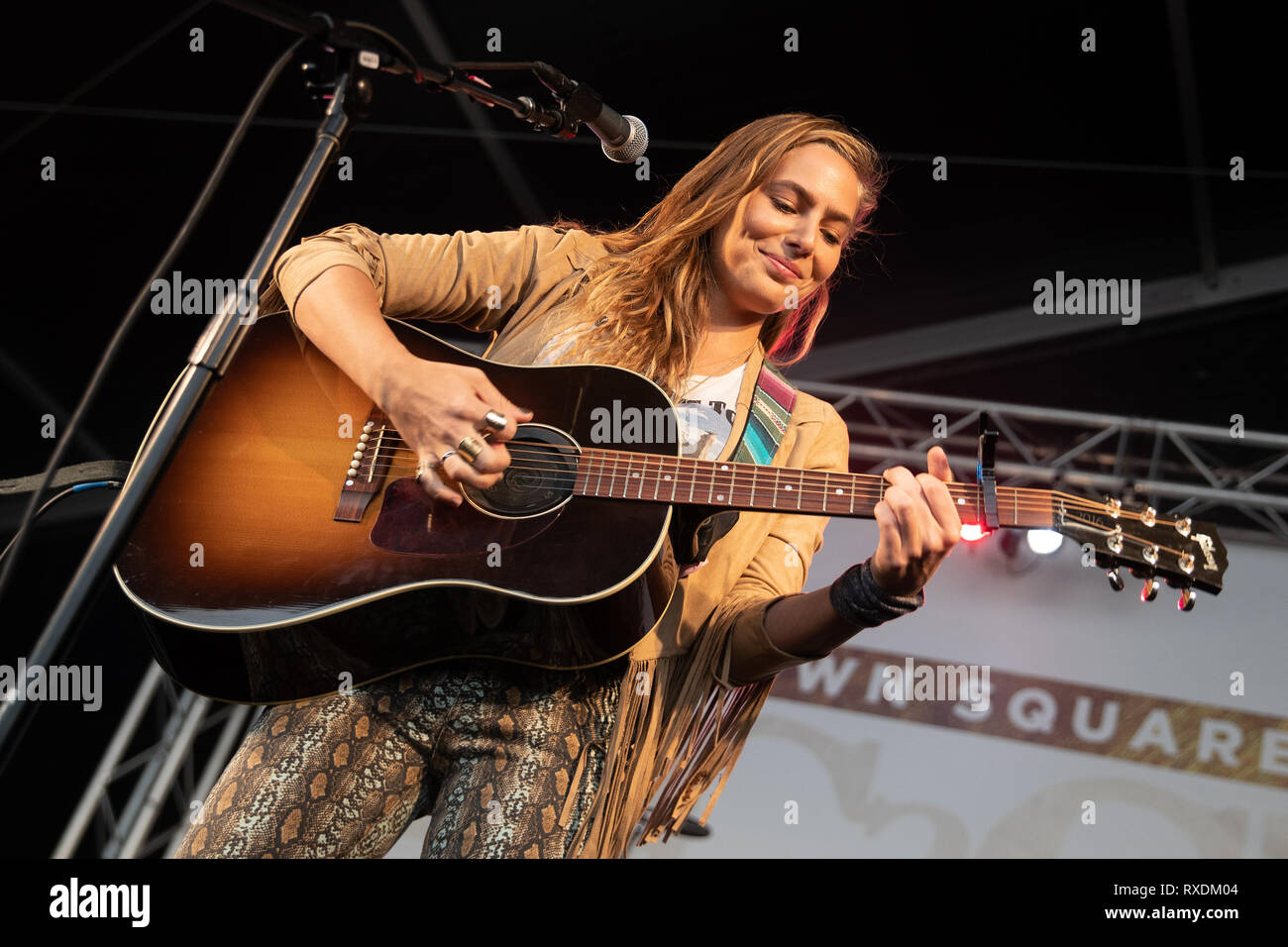 London, Großbritannien. 09 Mär, 2019. London, Großbritannien. Samstag, 9. März 2019. Country Musik Fans in der O2 Arena für Tag 2 von C2C: von Land zu Land in der O2 Arena, Kredit: Jason Richardson/Alamy leben Nachrichten Stockfoto