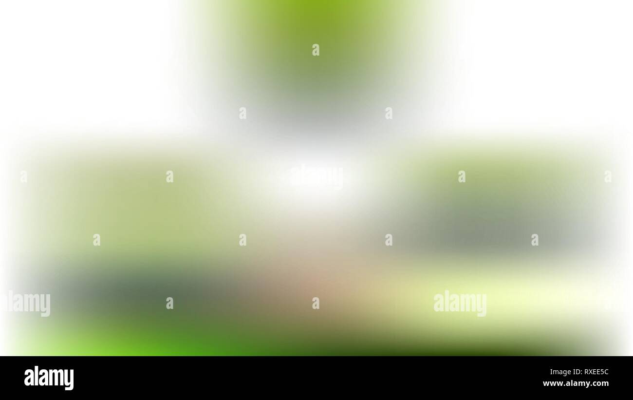 Vektor white blur Hintergrund mit grünen Flecken. Web Hintergrund Stock Vektor