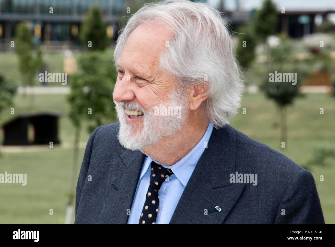 Baron Herrn Terence David Puttnam CBE British Film Produzent des Films 1981 "Chariots of Fire" Stockfoto