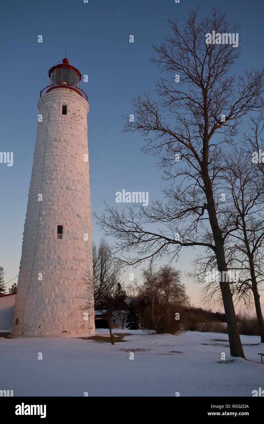 Punkt Clark, Bruce County, Ontario, Kanada Stockfoto