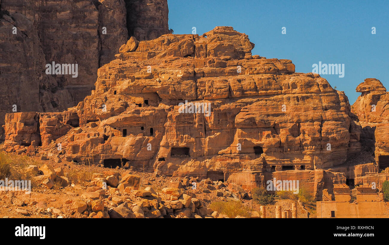 Petra antike Stadt, Jordanien Stockfoto