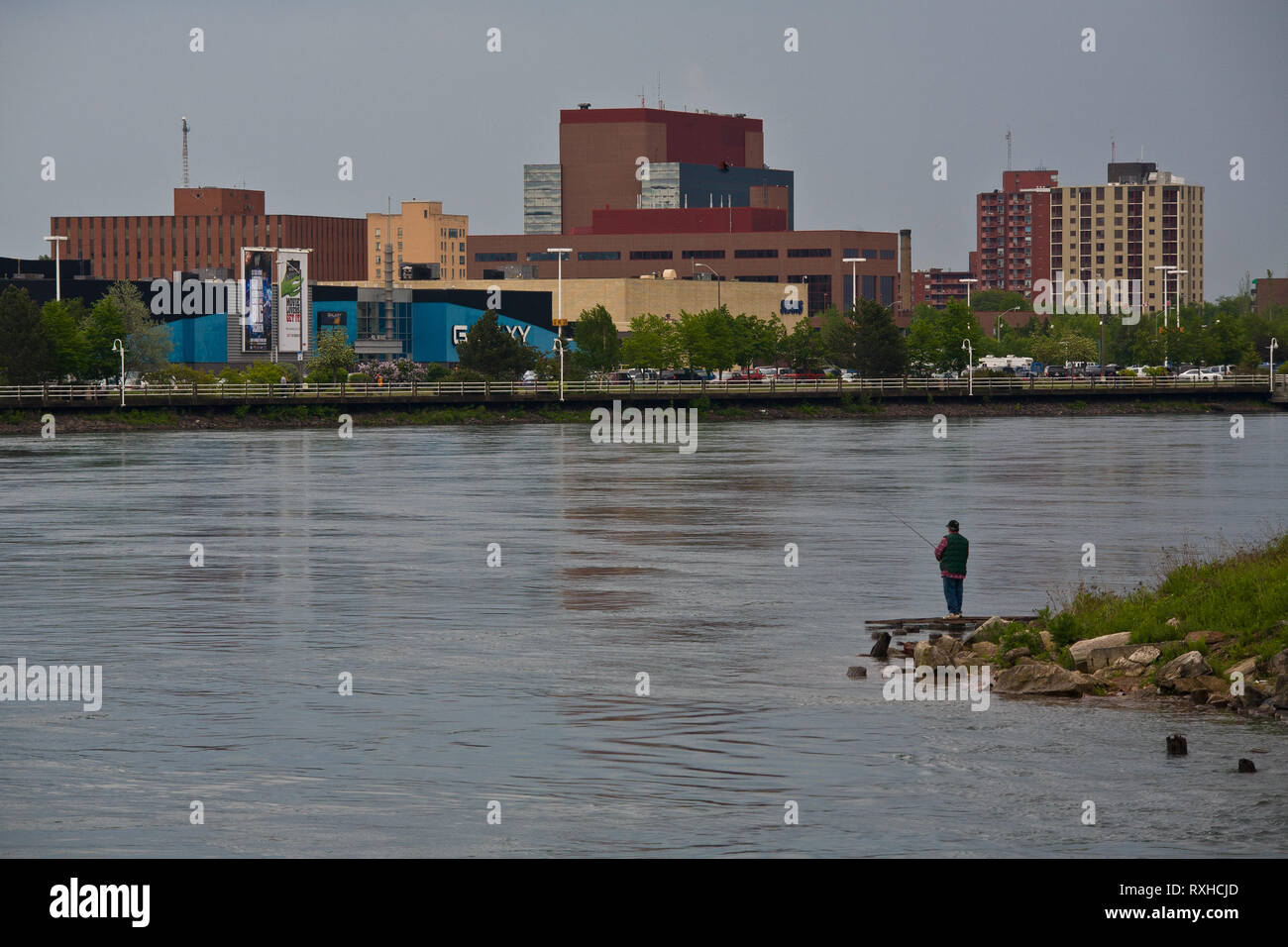 Sault Sainte Marie, Algoma District, Ontario, Kanada Stockfoto