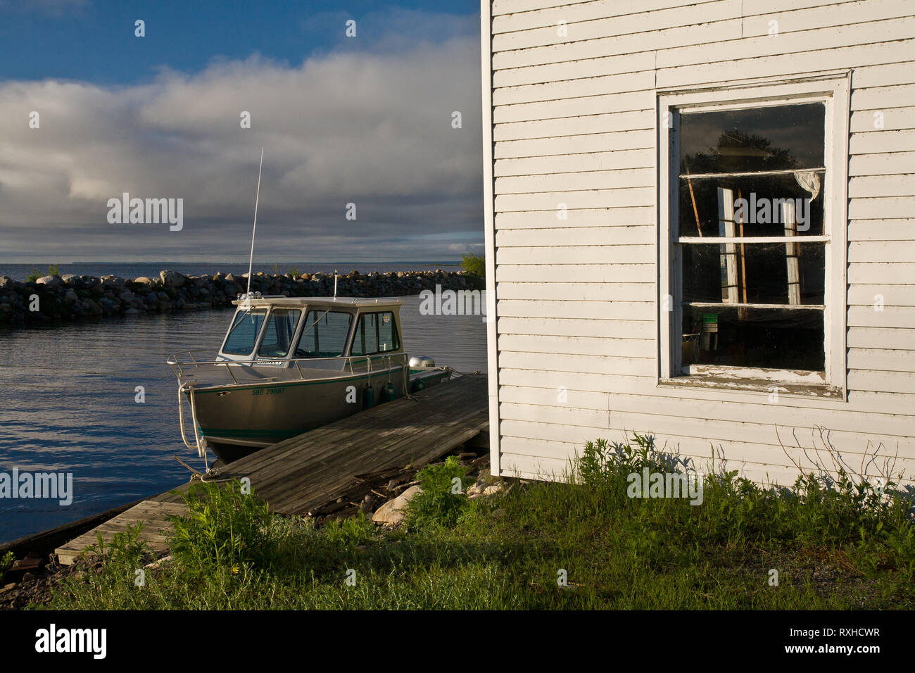 Blind River, Algoma District, Ontario, Kanada Stockfoto