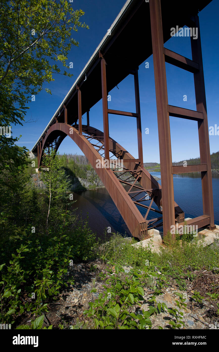Eeyou Istchee Eastmain Fluss, James Bay, Quebec, Kanada Stockfoto
