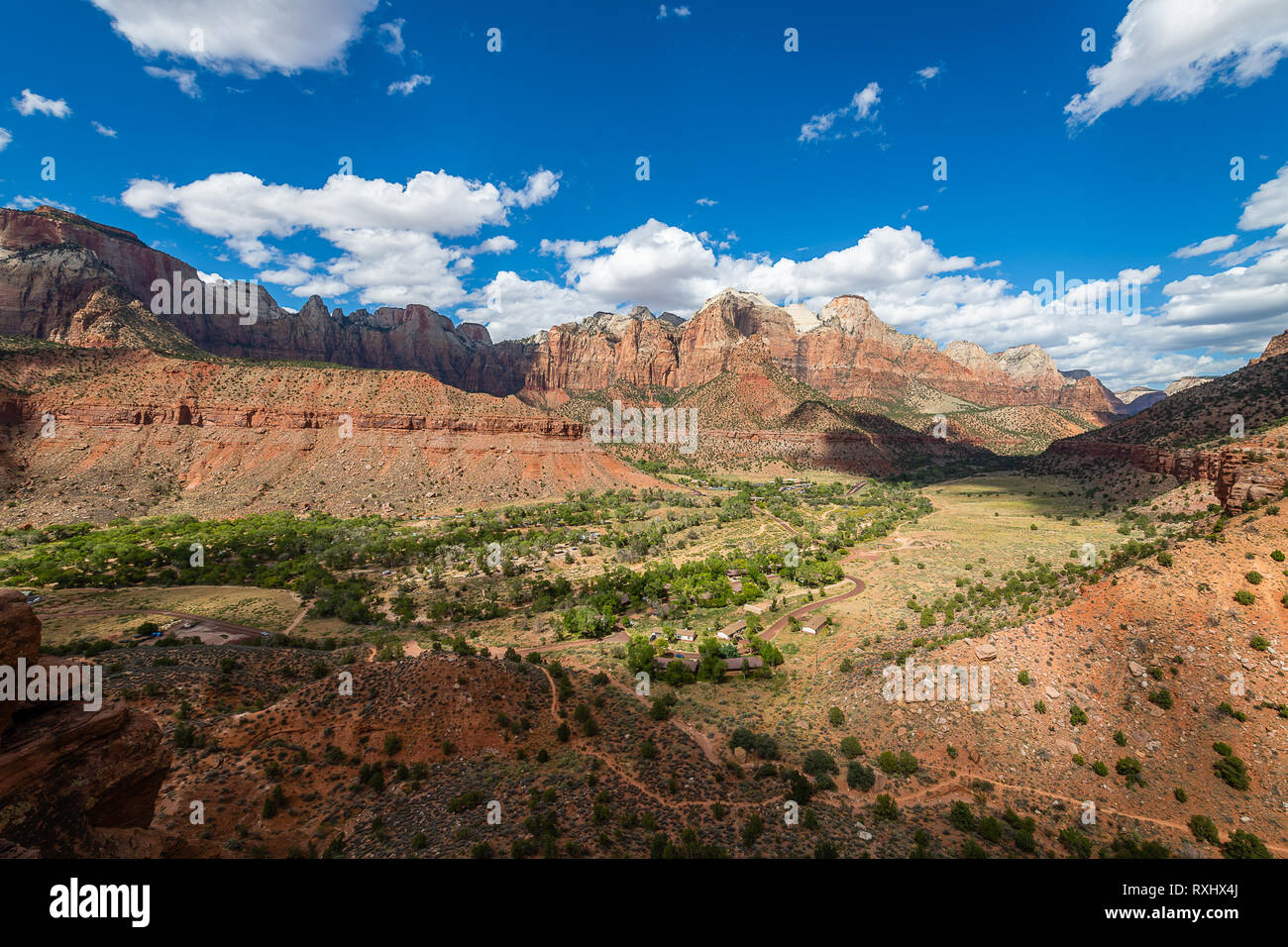 Zion Nationalpark, Utah Stockfoto