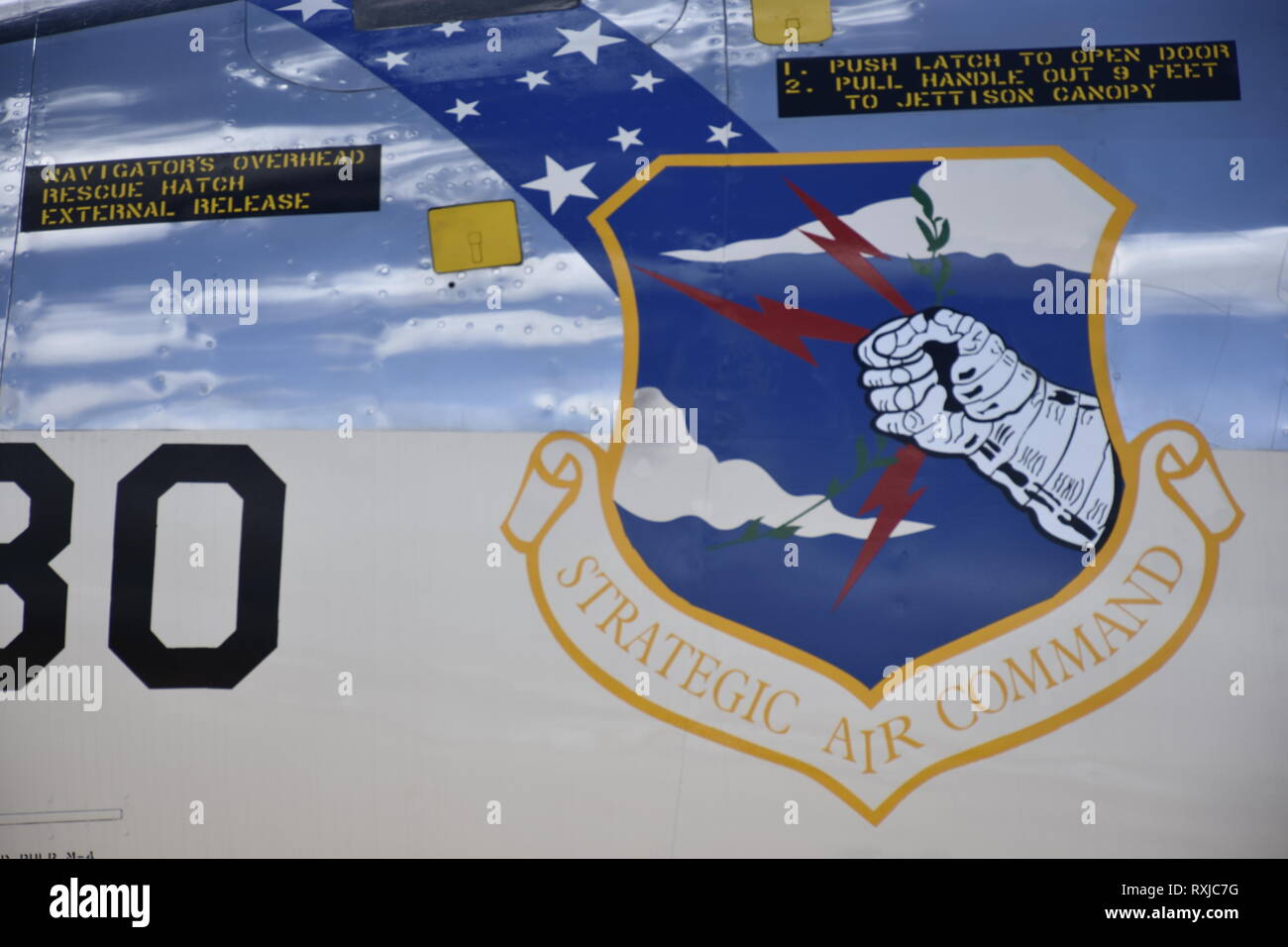 Strategic Air Command Insignia Stockfoto