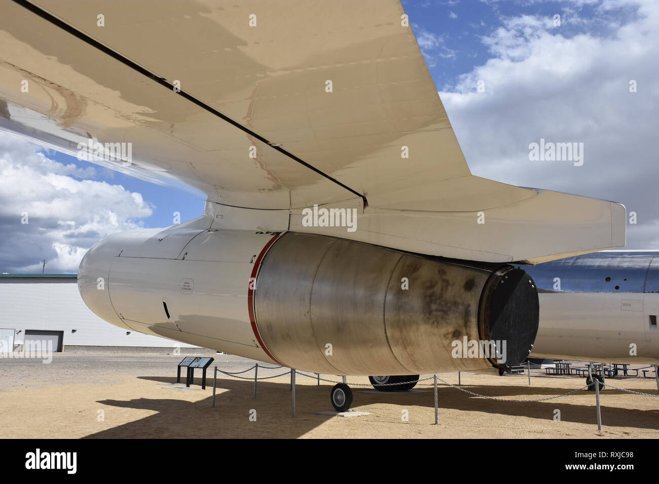 Düsentriebwerke Stockfoto