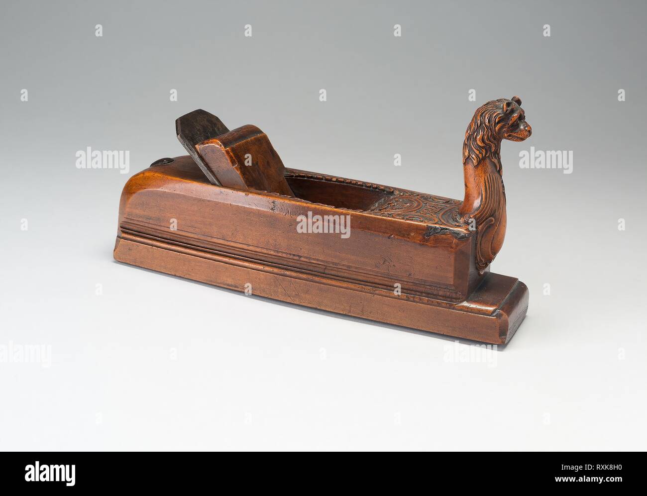 Jack Ebene. Central Europe. Datum: 1786. Abmessungen: 26 × 8,3 × 15,2 cm (10 1/4 x 3 1/4 x 6 in.). Buchsbaum und plumwood. Herkunft: Mitteleuropa. Museum: Das Chicago Art Institute. Stockfoto