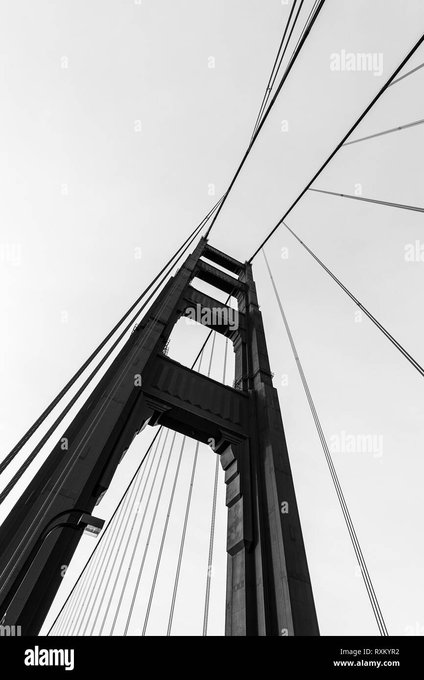 Die Golden Gate Bridge Stockfoto