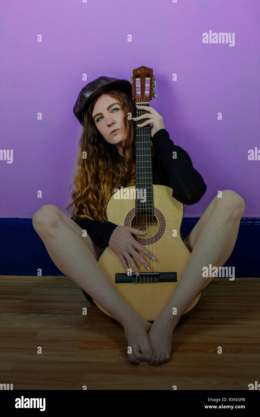 Spielen diese Zeichenfolgen Stockfoto