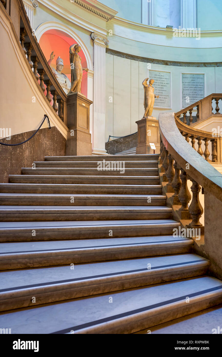 Neapel Kampanien Italien. Das Nationale Archäologische Museum von Neapel (Museo Archeologico Nazionale di Napoli) ist eine wichtige Italienischen archäologischen mu Stockfoto