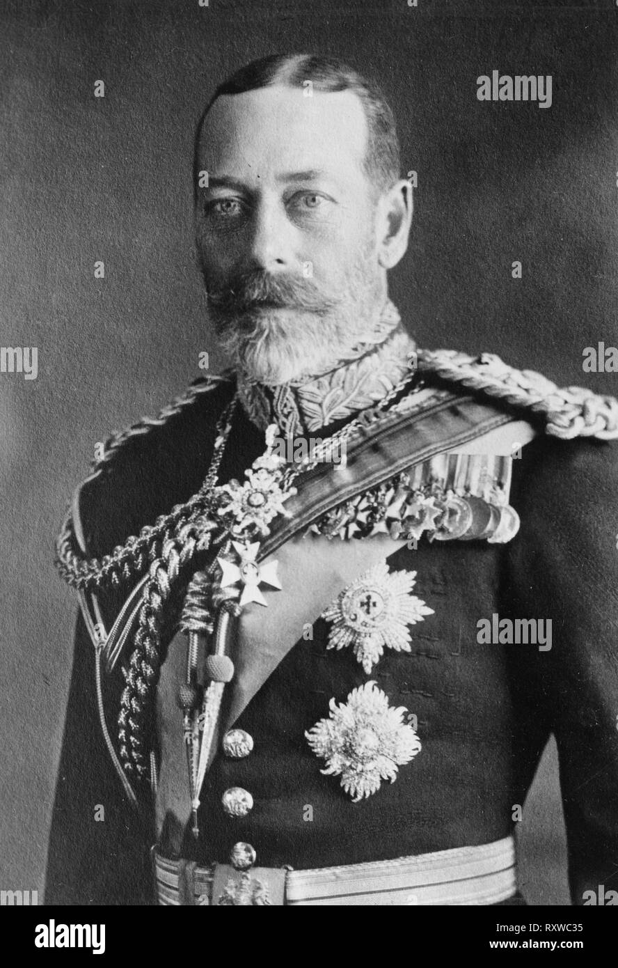 King George V 1923 Stockfoto