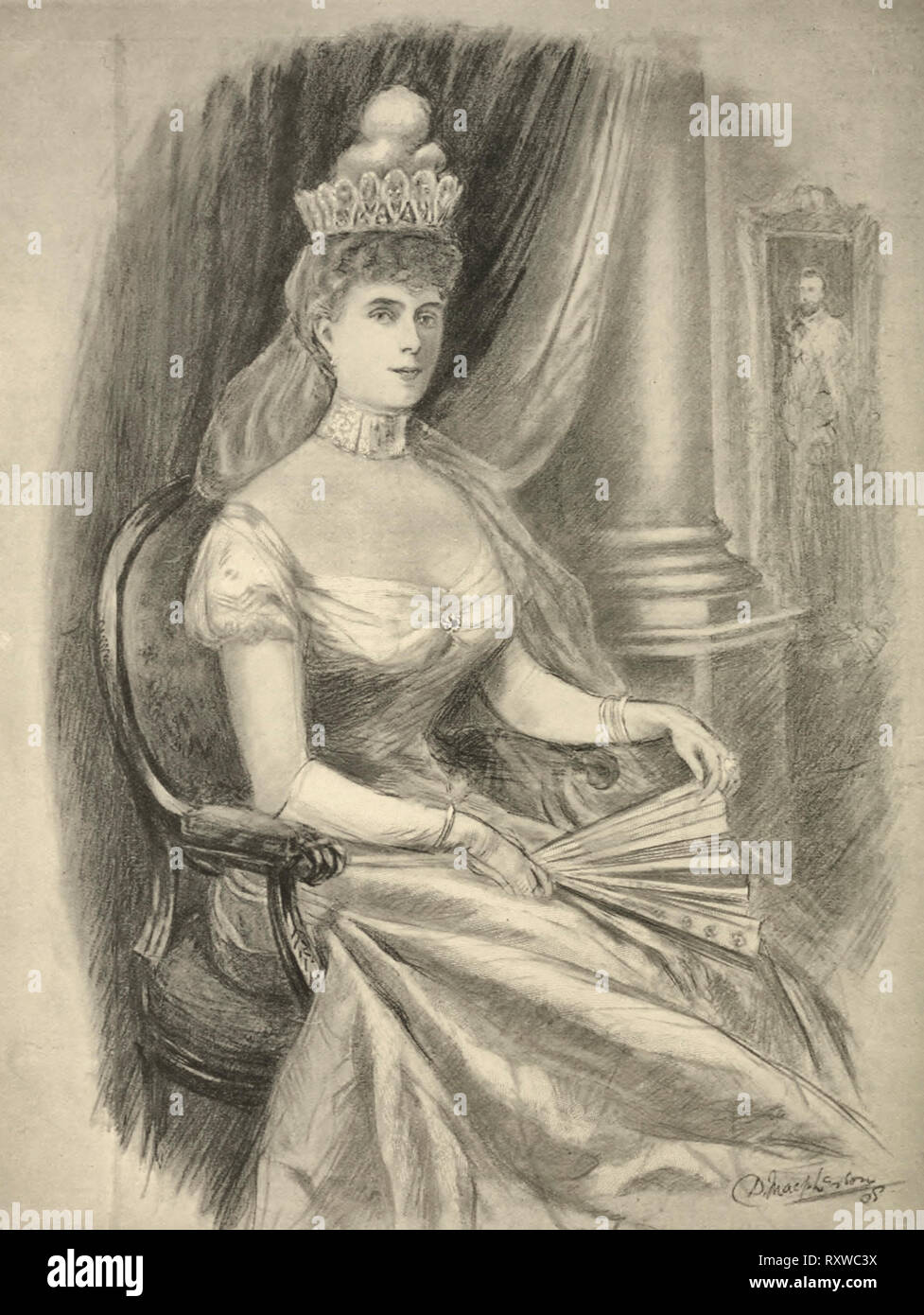 Königin Maria, die Frau von König George V Stockfoto
