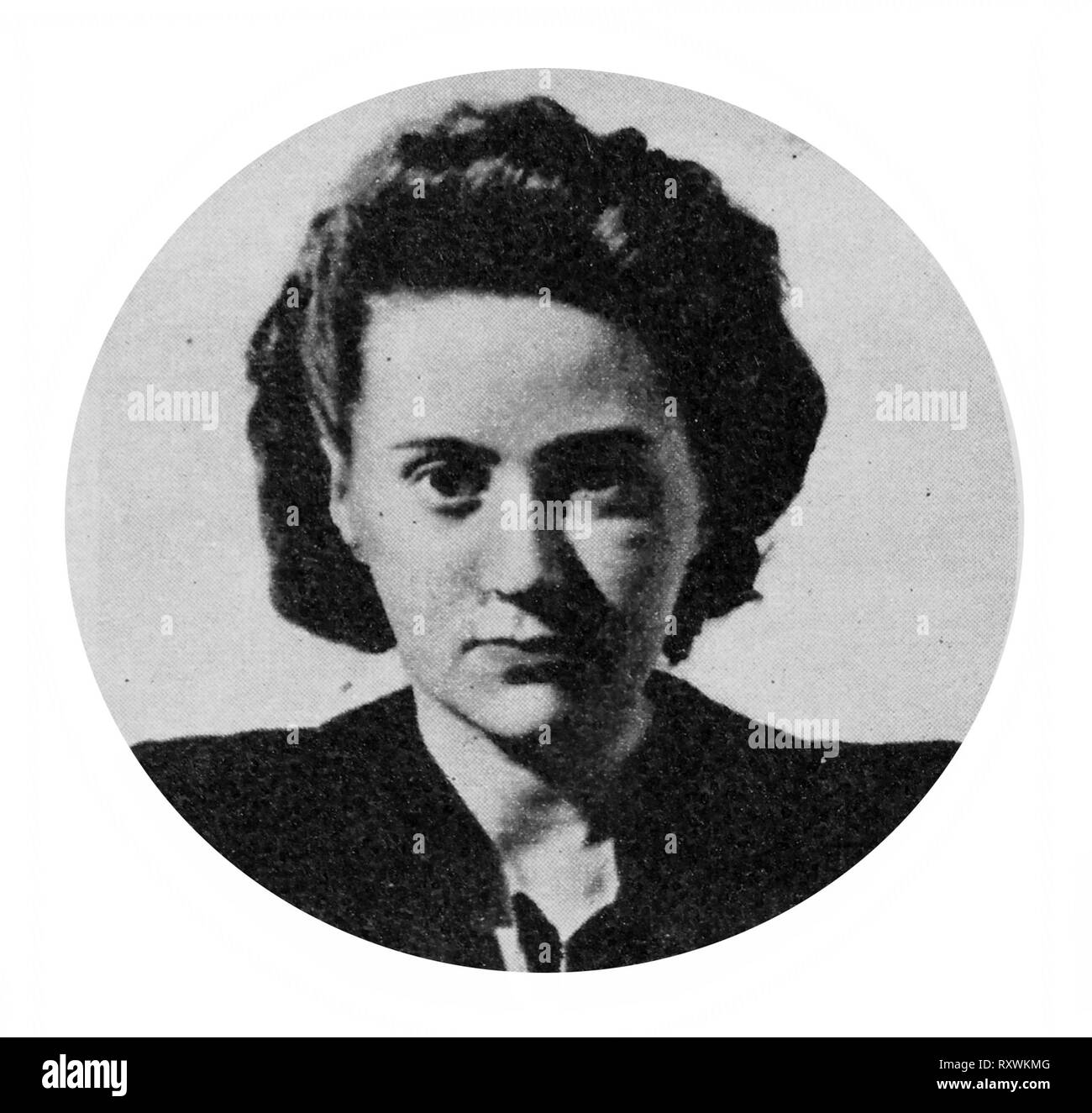 Odette Sansom Hallowes (1912 - 1995), auch als Odette Sansom und Odette Churchill bekannt. Allied Intelligence Offizier während des Zweiten Weltkriegs. Ihr Krieg Exploits und Ausdauer einer brutalen Verhörmethoden und Inhaftierung, die in Büchern aufgezeichnet wurden und eine Motion Picture, machte sie zu einer der am meisten gefeierten Mitglieder der Special Operations Executive, der britische Sabotage und Spionage Organisation und eine der wenigen NS-Haft zu überleben. Sie war die erste Frau, die sowohl die George Cross ausgezeichnet zu werden, und der Ernennung eines Chevalier de la Legion d'Honneur Stockfoto