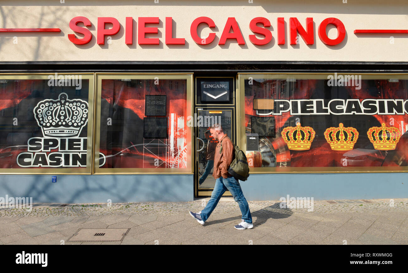 Spielcasino, Bundesallee, Wilmersdorf, Berlin, Deutschland Stockfoto