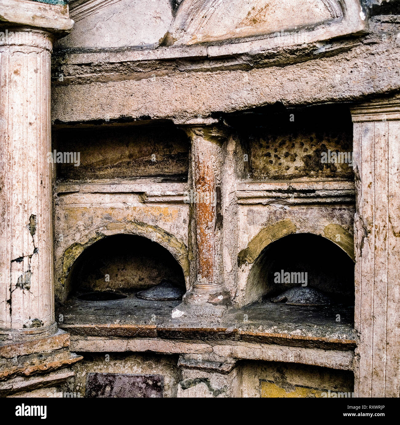 Italien Lazio Rom u-columbarium des Pomponius Hylas, römische Archäologie Stockfoto
