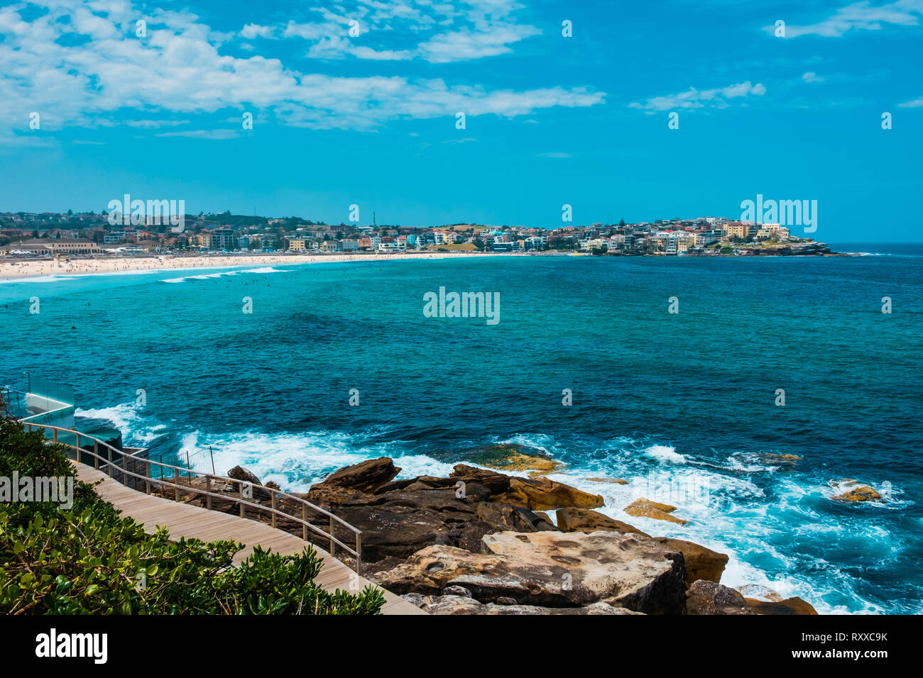 Bondi, Coogee Spaziergang in Sydney, New South Wales, Australien Stockfoto