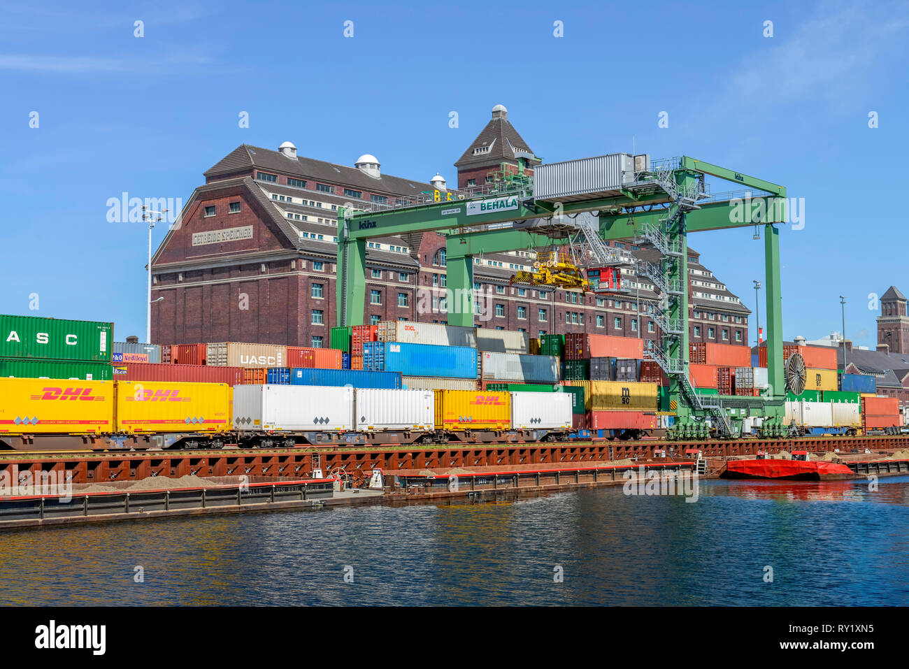 Behala, Westhafen, Charlottenburg, Berlin, Deutschland Stockfoto