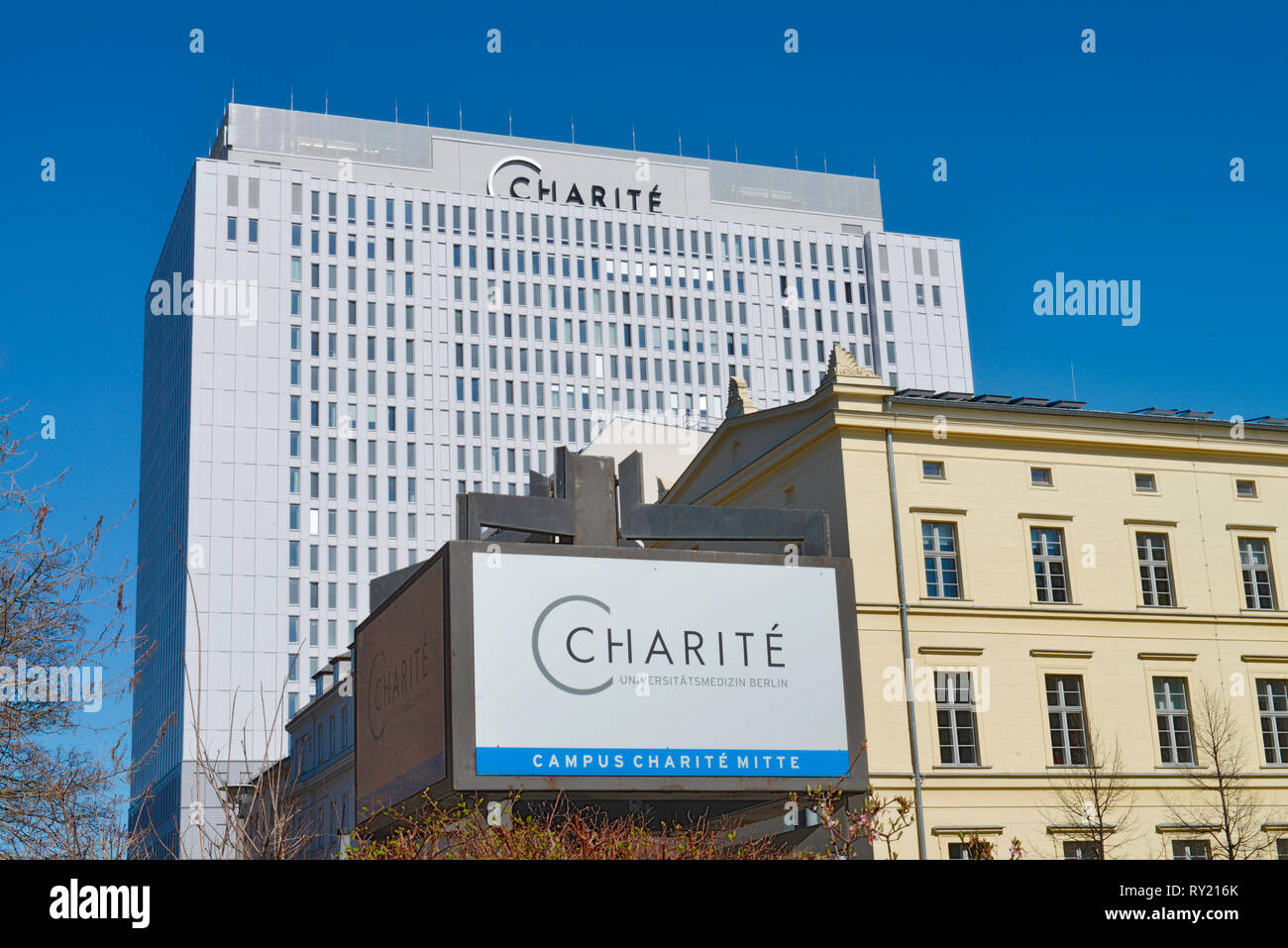 Chareite Charite Mitte Krankenhaus Stockfotos und -bilder Kaufen - Alamy