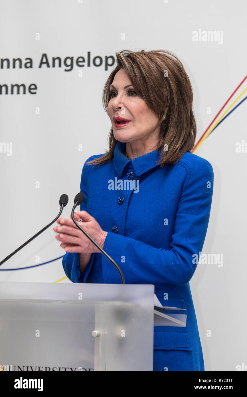 Die Gianna Angelopoulos Programm für Wissenschaft, Technologie und Innovation start Maxwell Center, Cambridge. Stockfoto