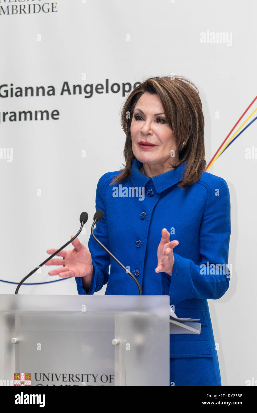 Die Gianna Angelopoulos Programm für Wissenschaft, Technologie und Innovation start Maxwell Center, Cambridge. Stockfoto