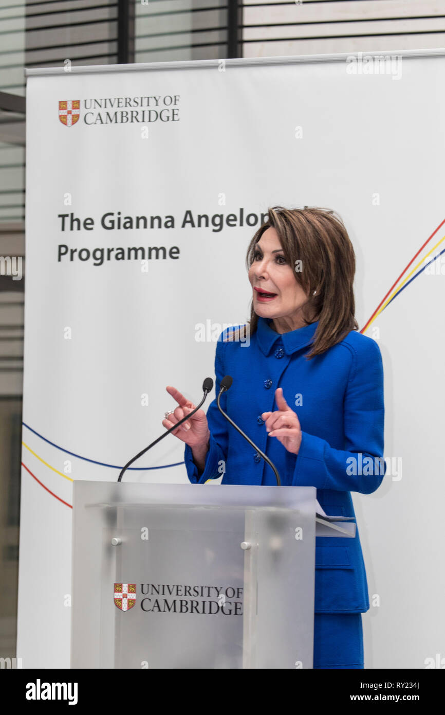 Die Gianna Angelopoulos Programm für Wissenschaft, Technologie und Innovation start Maxwell Center, Cambridge. Stockfoto