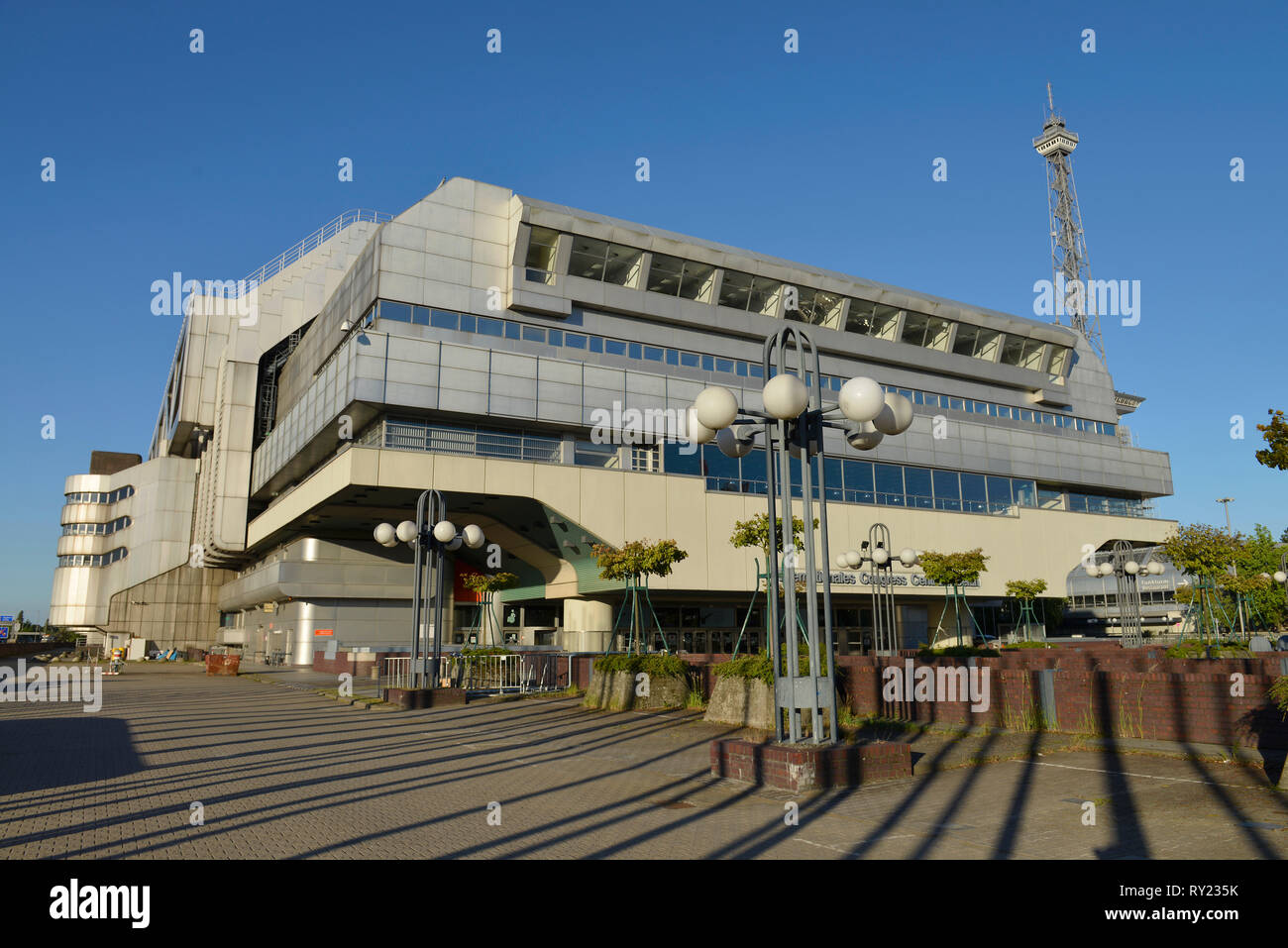 ICC, Messedamm, Westend, Charlottenburg, Berlin, Deutschland Stockfoto