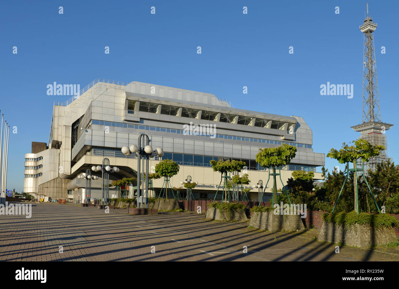 ICC, Messedamm, Westend, Charlottenburg, Berlin, Deutschland Stockfoto