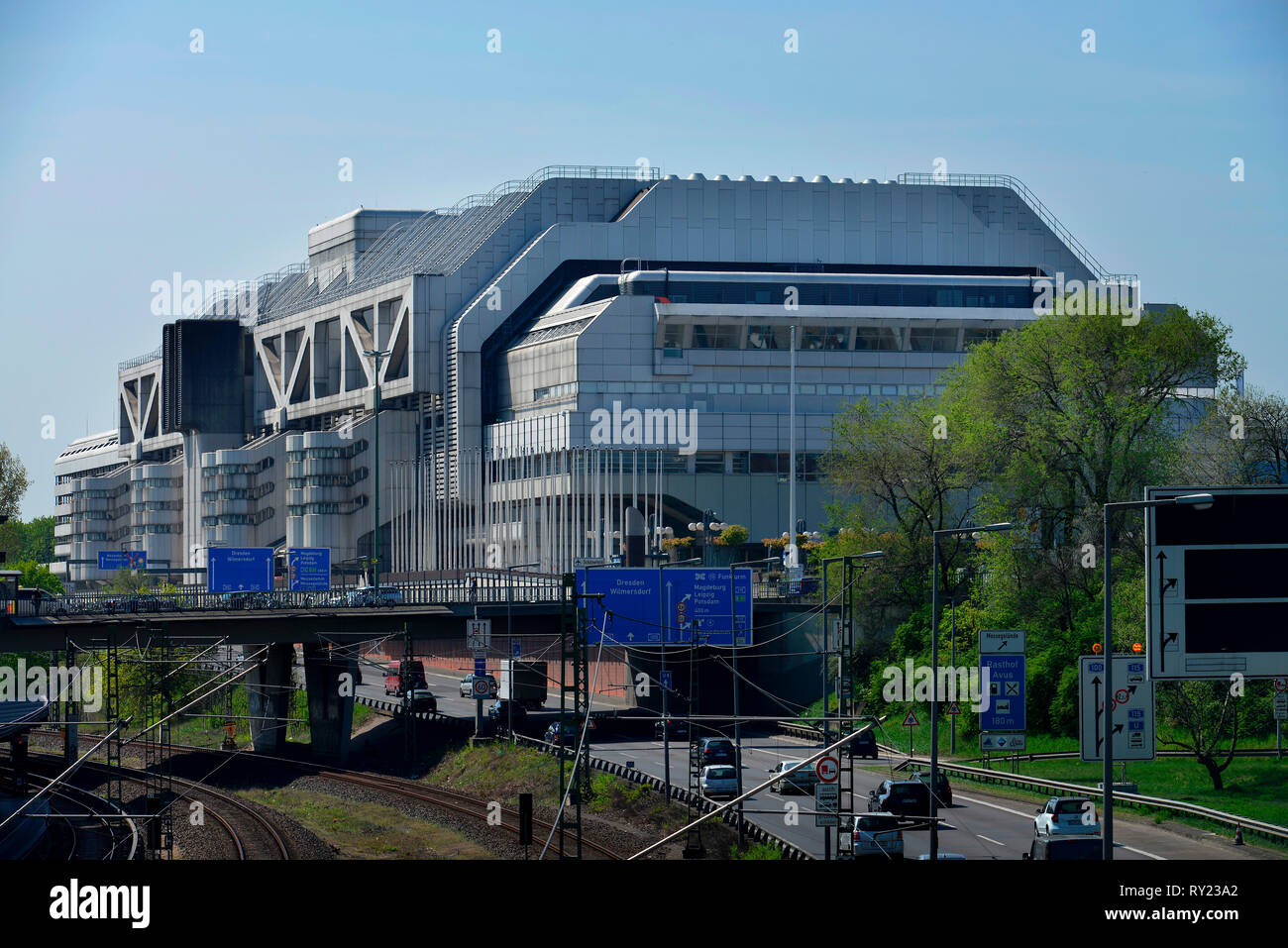 ICC, Messedamm, Westend, Charlottenburg, Berlin, Deutschland Stockfoto