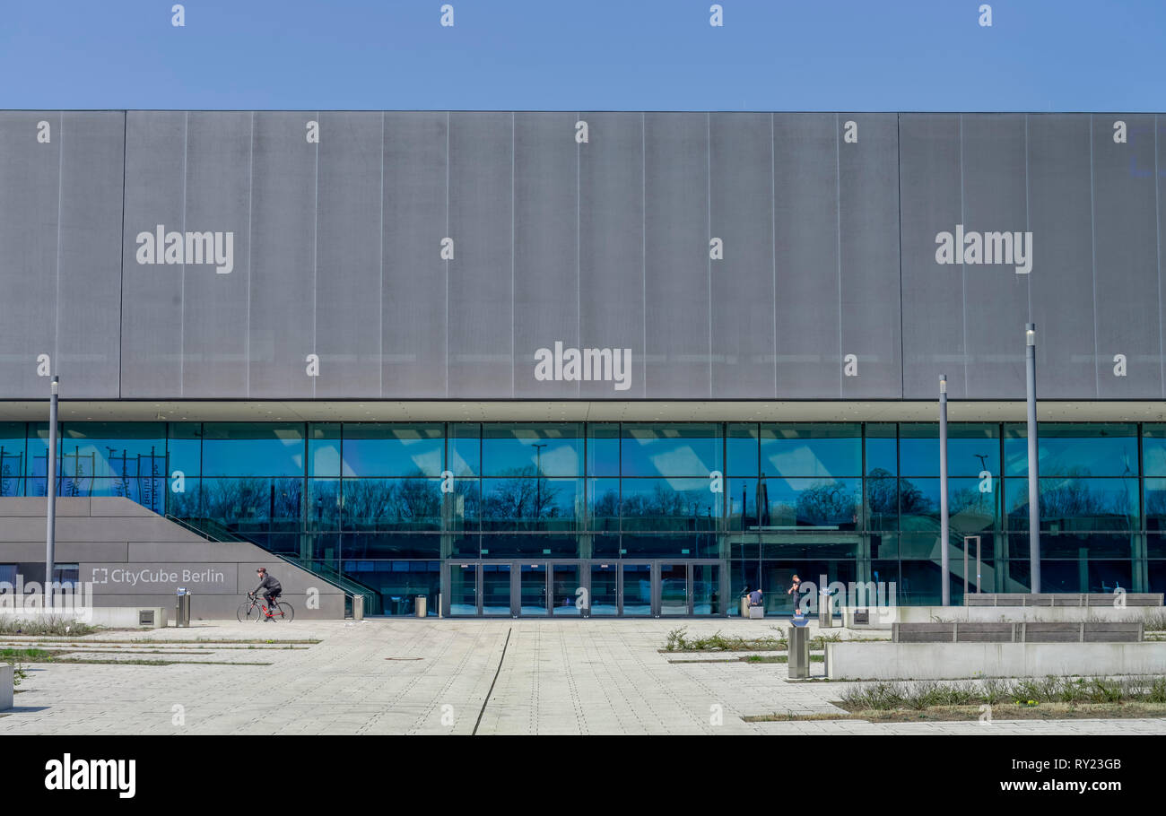 City-Cube, Messedamm, Westend, Charlottenburg, Berlin, Deutschland Stockfoto