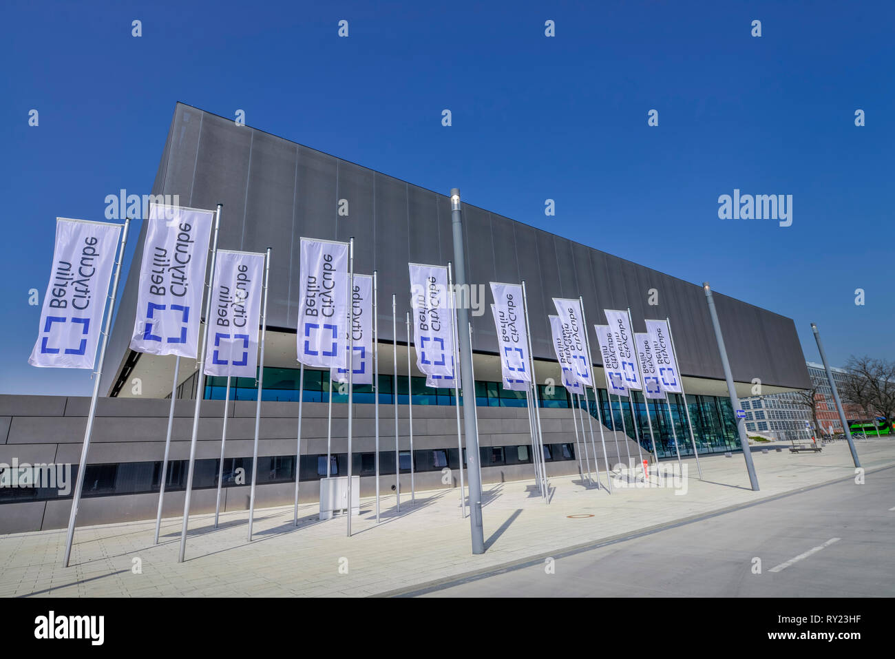 City-Cube, Messedamm, Westend, Charlottenburg, Berlin, Deutschland Stockfoto