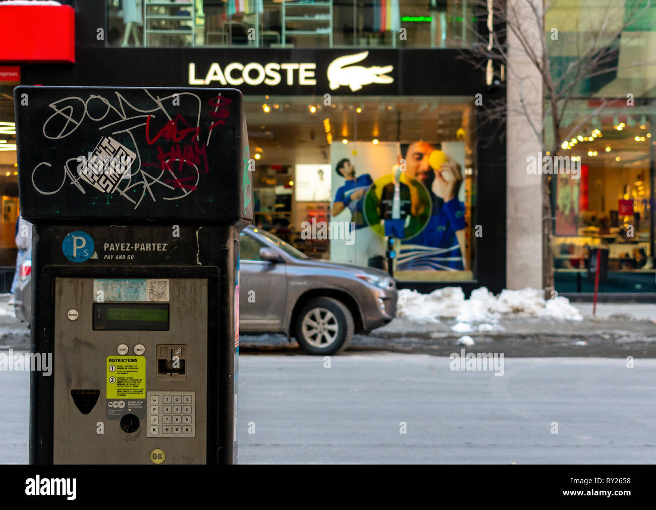 Was Kostet Das Parken In Montreal www.alamy.de