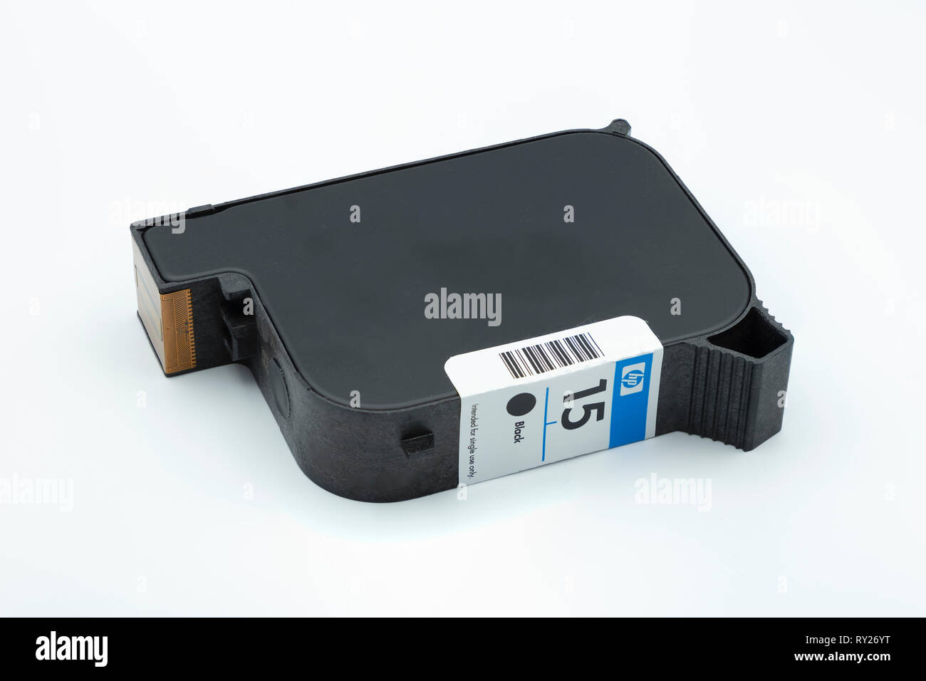 HP Drucker Tintenpatrone Stockfoto