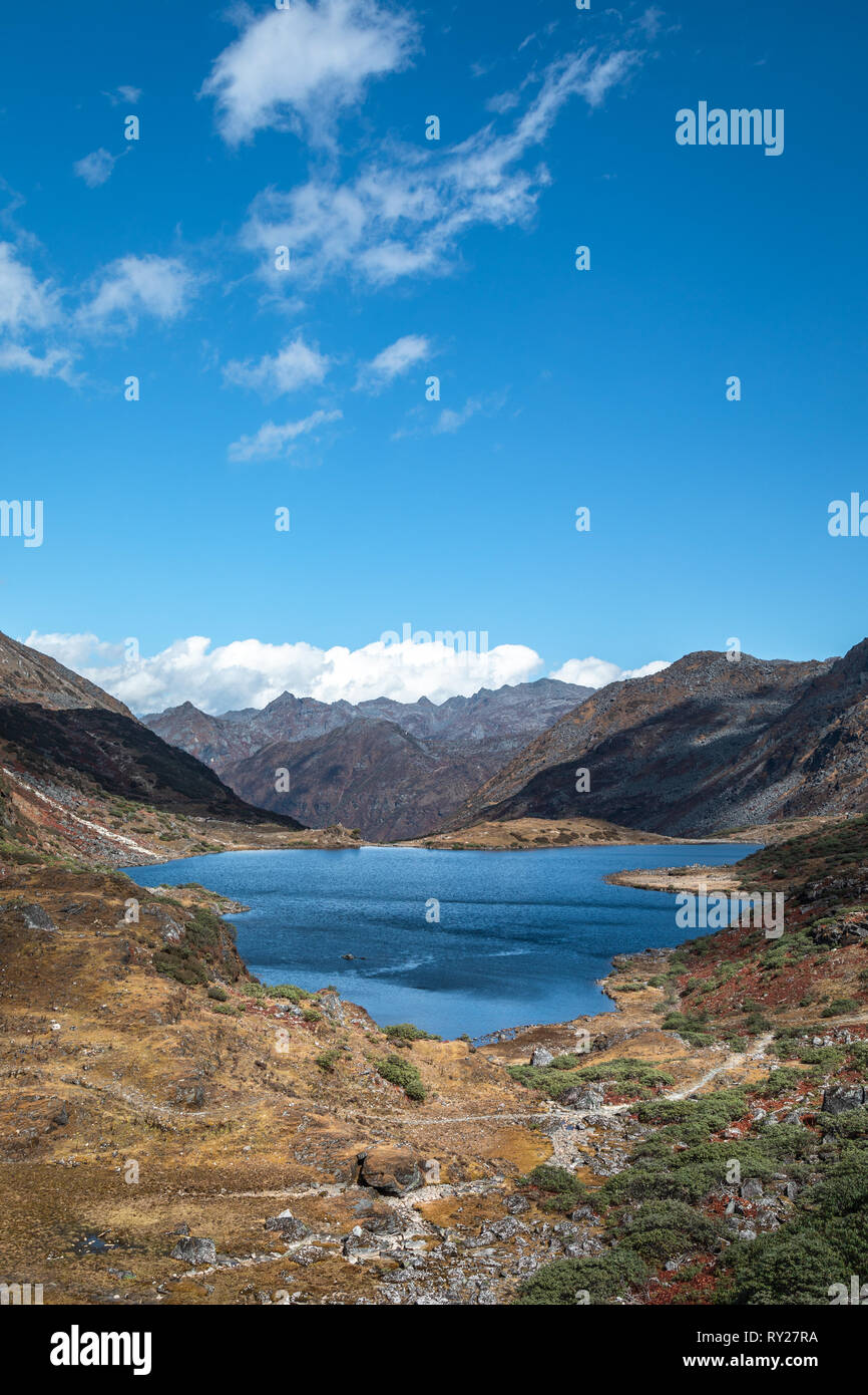 Seen und die Landschaft von Arunachal Pradesh, der nordöstlichen Zustand von Indien Stockfoto