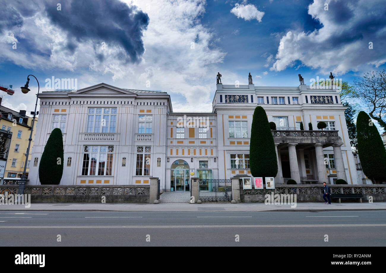 Museum Villa Stuck, Prinzregentenstraße, Muenchen, Bayern, Deutschland Stockfoto