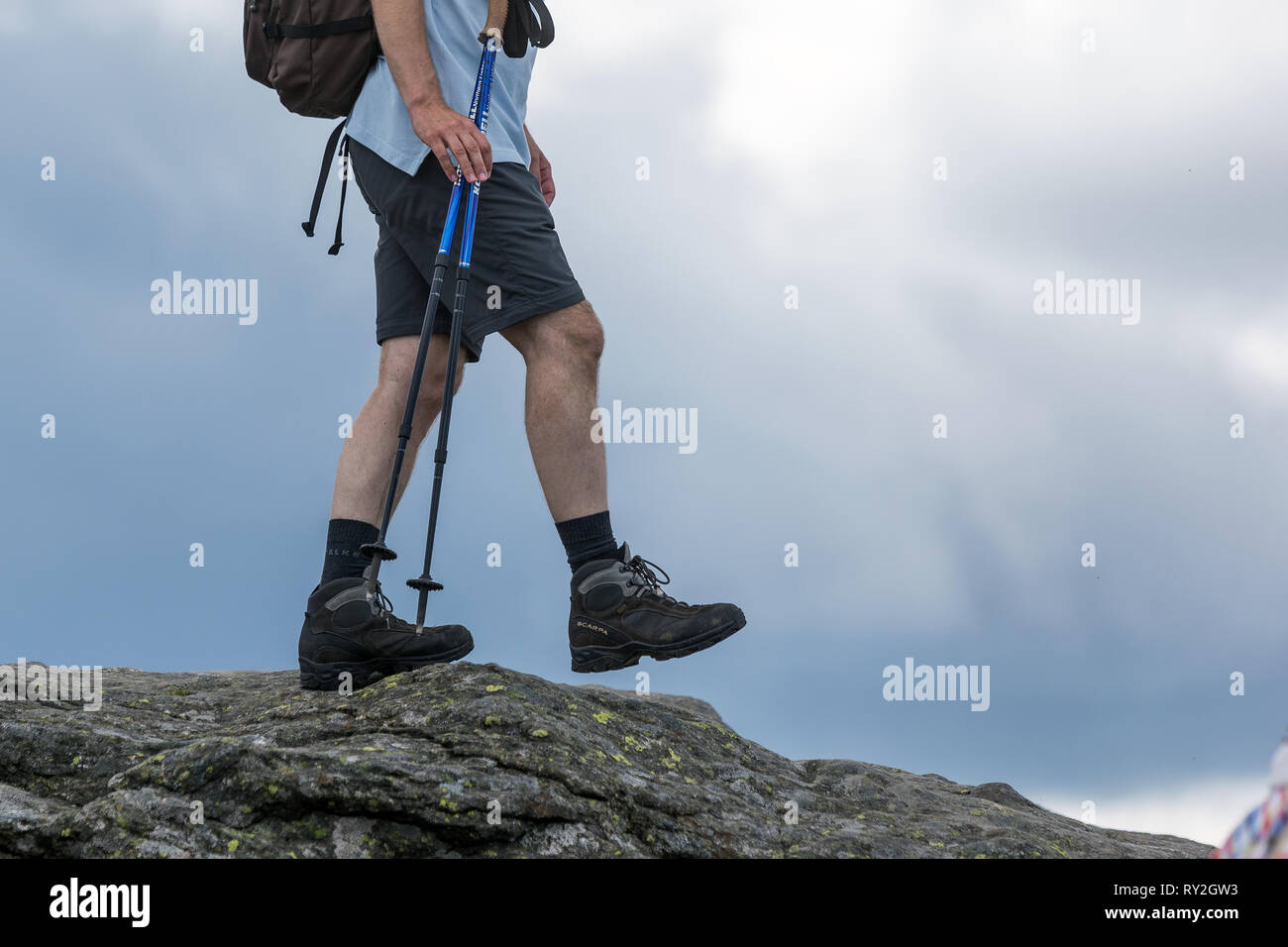 Wanderer Stockfoto