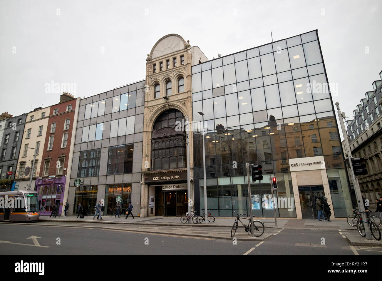 Cct Hochschule der Computing Technology College Westmoreland Street Campus Dublin Irland Europa Stockfoto
