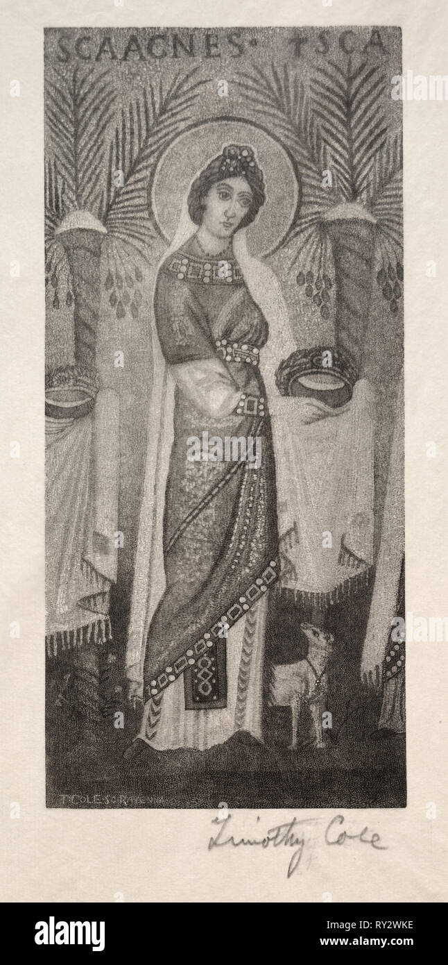 Alten italienischen Meister: St. Agnes Stockfoto