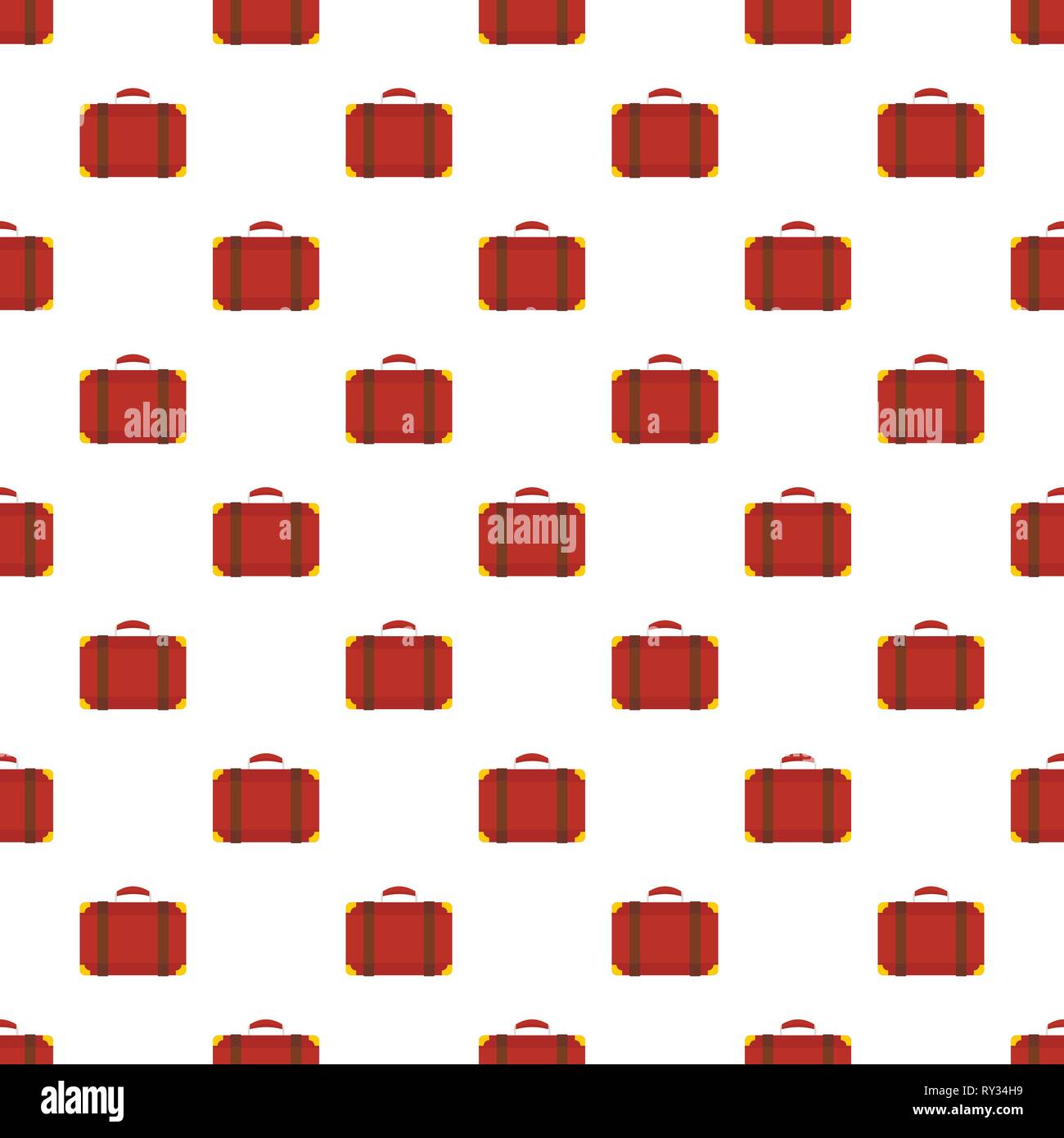 Gepäck Tasche Muster nahtlose Vektor wiederholen Sie den Vorgang für alle Web Design Stock Vektor