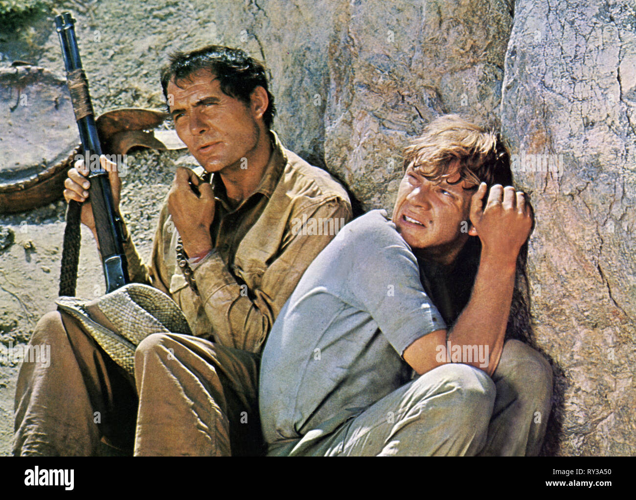 SHAW, MCDOWELL, Figuren in einer Landschaft, 1970 Stockfoto