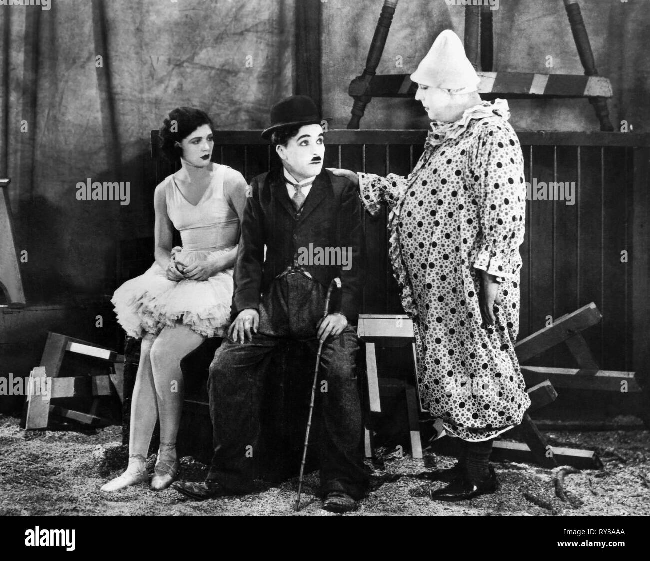 KENNEDY, Chaplin, der Zirkus, 1928 Stockfoto