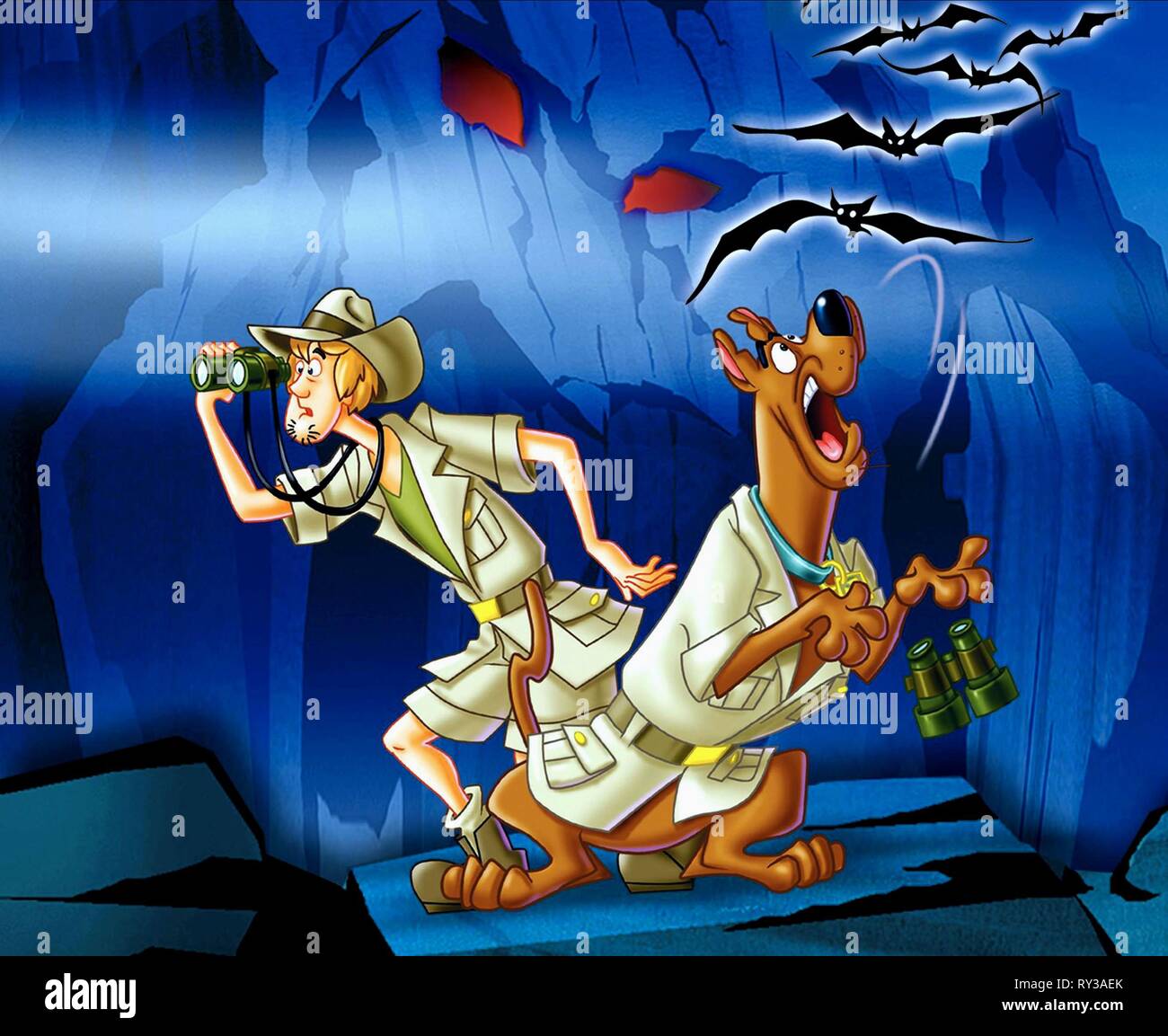 SHAGGY, SCOOBY, Fledermäuse, SCOOBY-DOO, 1985 Stockfoto