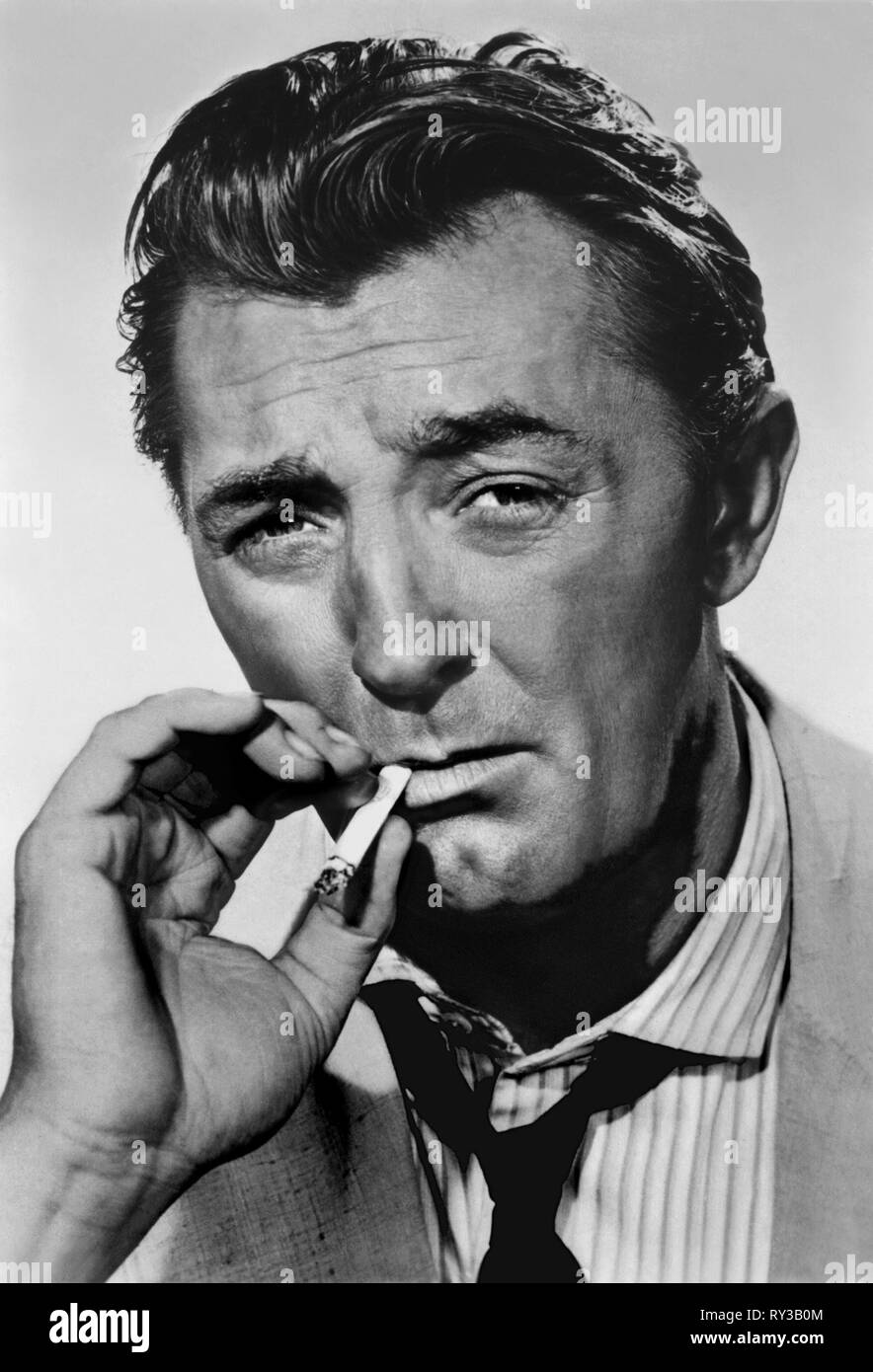 ROBERT MITCHUM, NICHT ALS FREMDER, 1955 Stockfoto