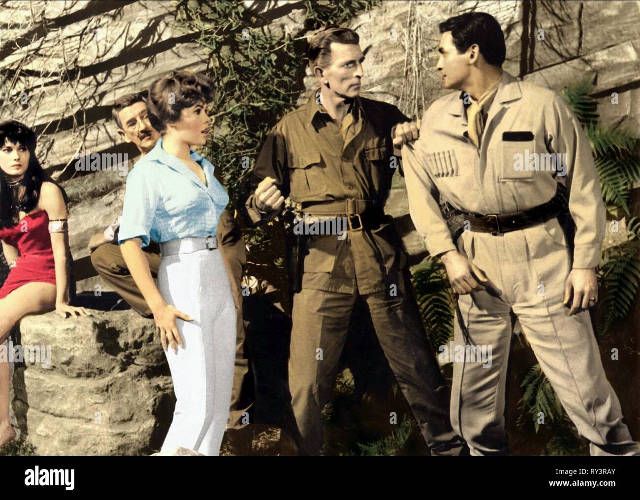 JOHN, RENNIE, HEDISON, die verlorene Welt, 1960 Stockfoto