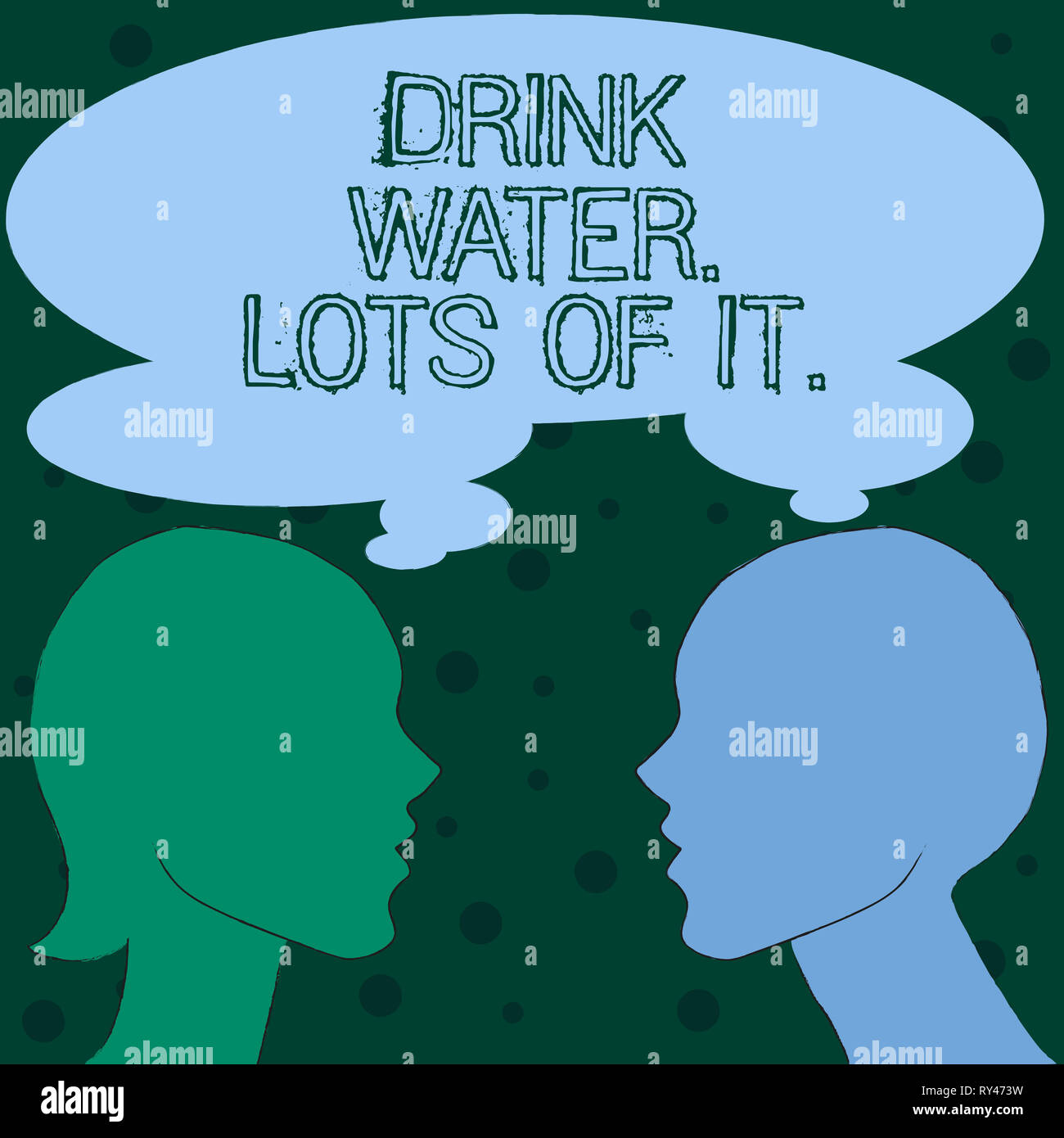 Wort schreiben Text Wasser trinken. Business foto Präsentation trinken Flüssigkeiten, die unserem Körper in super Zustand zu halten Stockfoto