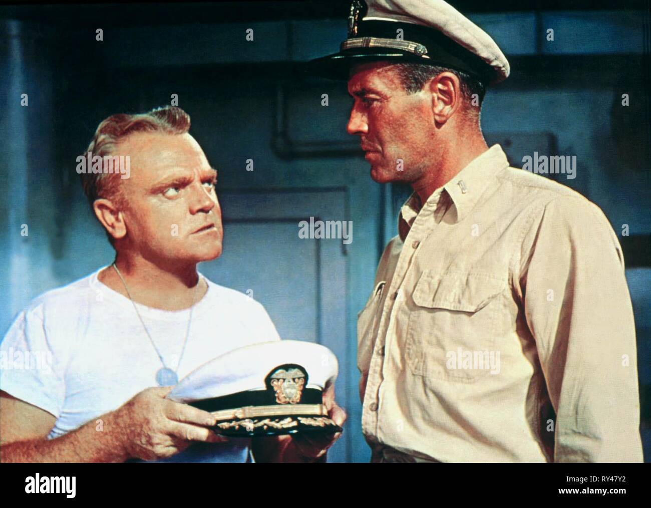CAGNEY, FONDA, MISTER ROBERTS, 1955 Stockfoto