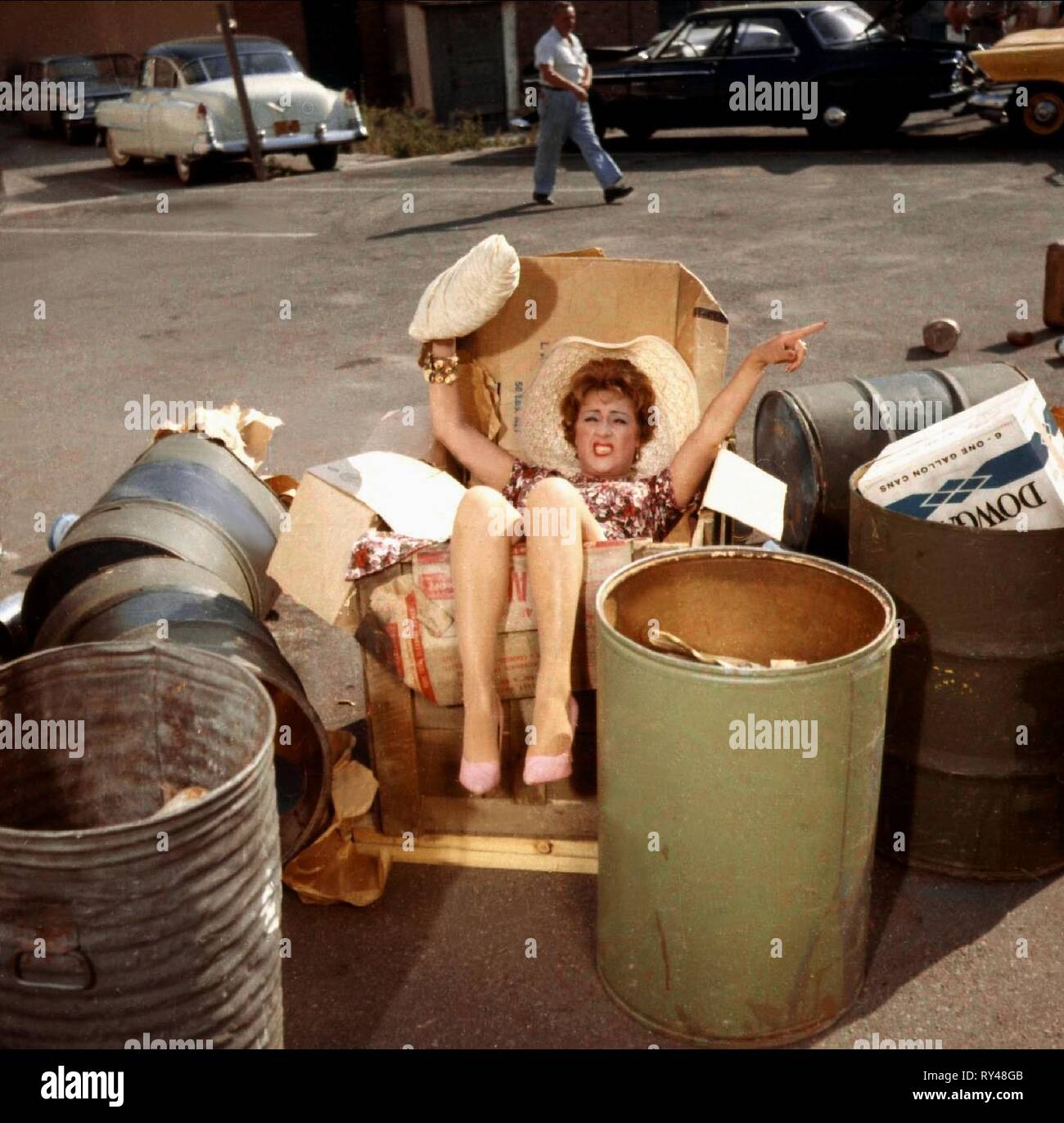 ETHEL MERMAN, ES IST EIN Mad Mad Mad Mad World, 1963 Stockfoto