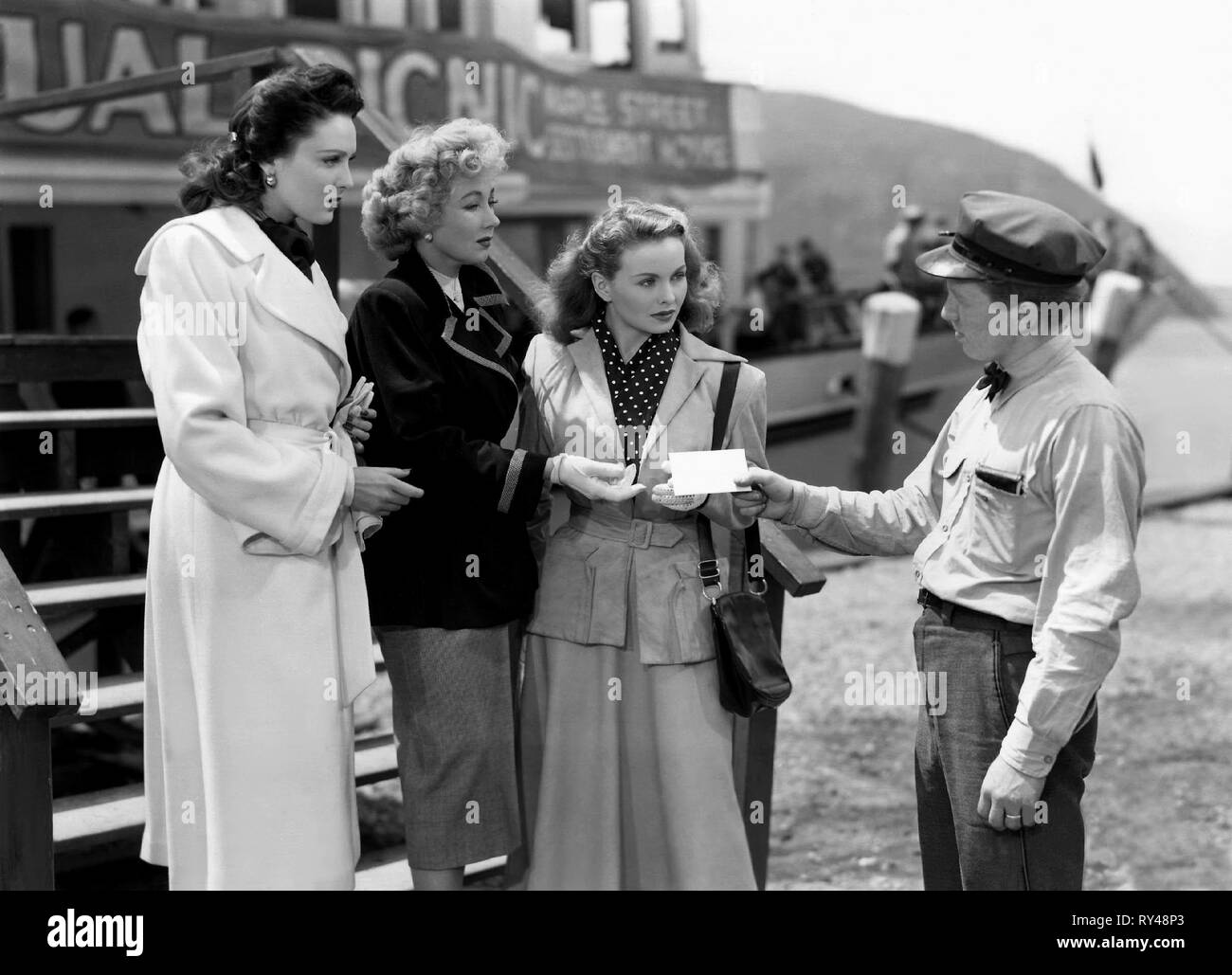 DARNELL, südlichen, CRAIN, EIN BRIEF AN DREI Frauen, 1949 Stockfoto